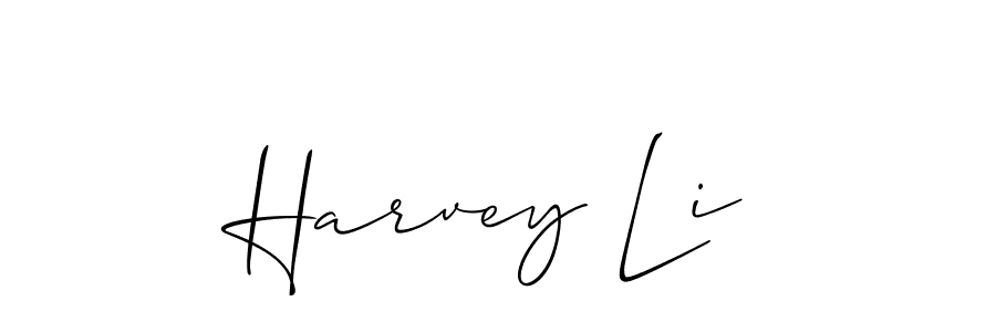 This is the best signature style for the Harvey Li name. Also you like these signature font (Allison_Script). Mix name signature. Harvey Li signature style 2 images and pictures png