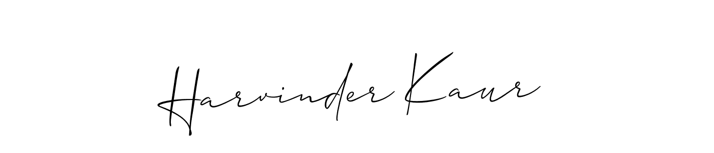 How to Draw Harvinder Kaur signature style? Allison_Script is a latest design signature styles for name Harvinder Kaur. Harvinder Kaur signature style 2 images and pictures png