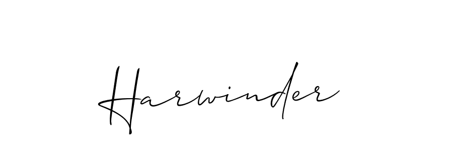 How to Draw Harwinder signature style? Allison_Script is a latest design signature styles for name Harwinder. Harwinder signature style 2 images and pictures png