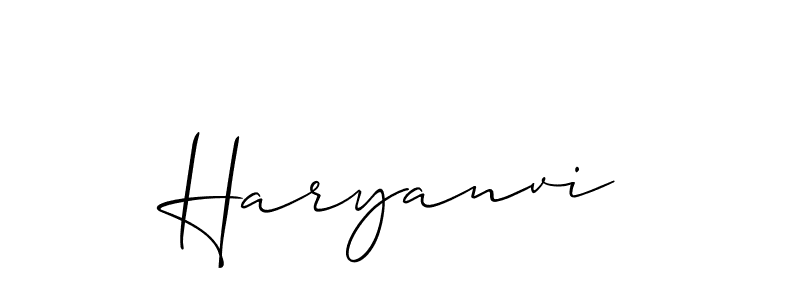 if you are searching for the best signature style for your name Haryanvi. so please give up your signature search. here we have designed multiple signature styles  using Allison_Script. Haryanvi signature style 2 images and pictures png