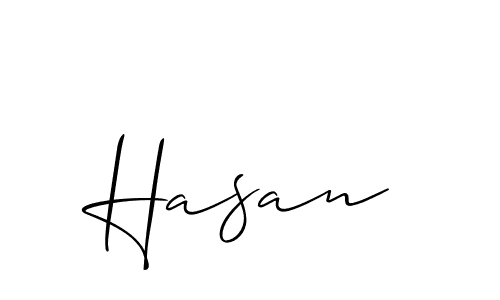 How to Draw Hasan signature style? Allison_Script is a latest design signature styles for name Hasan. Hasan signature style 2 images and pictures png