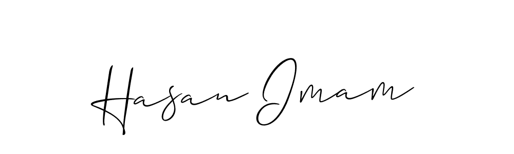 How to Draw Hasan Imam signature style? Allison_Script is a latest design signature styles for name Hasan Imam. Hasan Imam signature style 2 images and pictures png