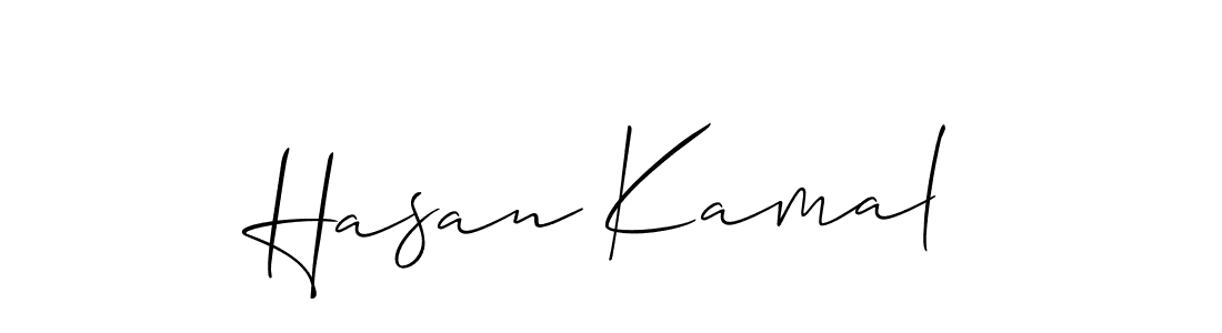 This is the best signature style for the Hasan Kamal name. Also you like these signature font (Allison_Script). Mix name signature. Hasan Kamal signature style 2 images and pictures png