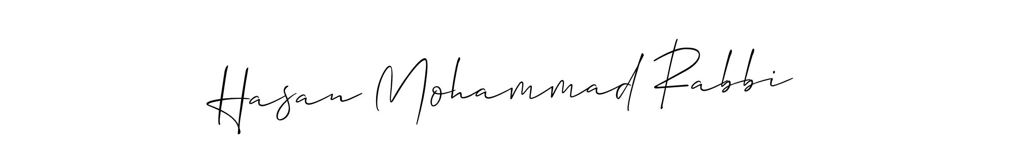 Best and Professional Signature Style for Hasan Mohammad Rabbi. Allison_Script Best Signature Style Collection. Hasan Mohammad Rabbi signature style 2 images and pictures png