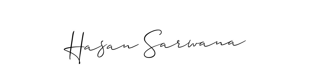 Once you've used our free online signature maker to create your best signature Allison_Script style, it's time to enjoy all of the benefits that Hasan Sarwana name signing documents. Hasan Sarwana signature style 2 images and pictures png