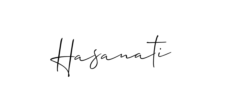 Also You can easily find your signature by using the search form. We will create Hasanati name handwritten signature images for you free of cost using Allison_Script sign style. Hasanati signature style 2 images and pictures png