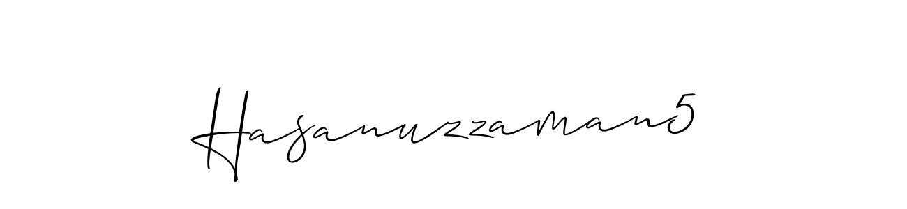 Once you've used our free online signature maker to create your best signature Allison_Script style, it's time to enjoy all of the benefits that Hasanuzzaman5 name signing documents. Hasanuzzaman5 signature style 2 images and pictures png