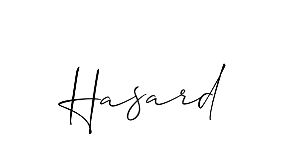 Once you've used our free online signature maker to create your best signature Allison_Script style, it's time to enjoy all of the benefits that Hasard name signing documents. Hasard signature style 2 images and pictures png