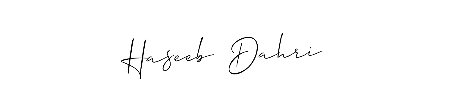 You can use this online signature creator to create a handwritten signature for the name Haseeb™ Dahri. This is the best online autograph maker. Haseeb™ Dahri signature style 2 images and pictures png