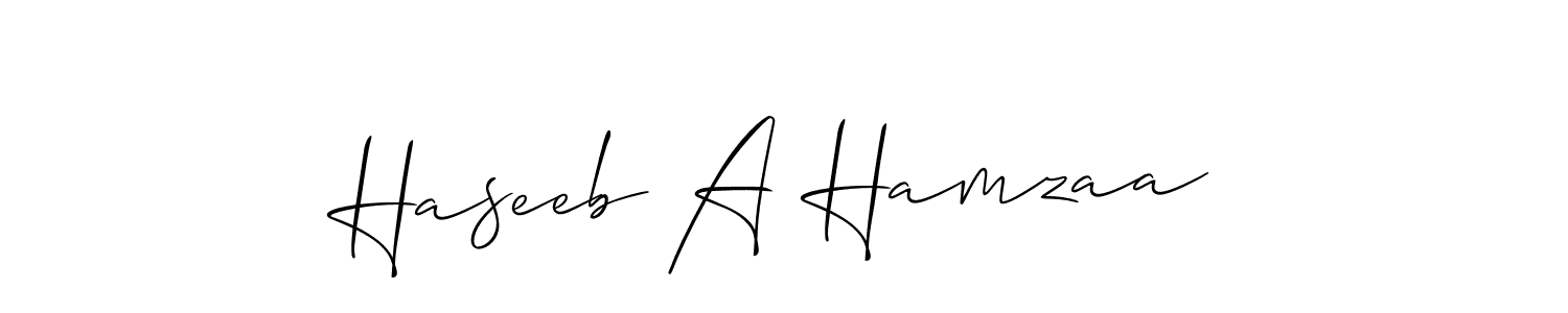 Here are the top 10 professional signature styles for the name Haseeb A Hamzaa. These are the best autograph styles you can use for your name. Haseeb A Hamzaa signature style 2 images and pictures png