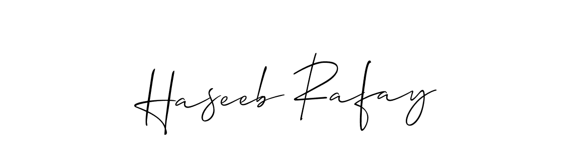 Make a beautiful signature design for name Haseeb Rafay. Use this online signature maker to create a handwritten signature for free. Haseeb Rafay signature style 2 images and pictures png