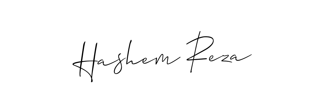 Create a beautiful signature design for name Hashem Reza. With this signature (Allison_Script) fonts, you can make a handwritten signature for free. Hashem Reza signature style 2 images and pictures png