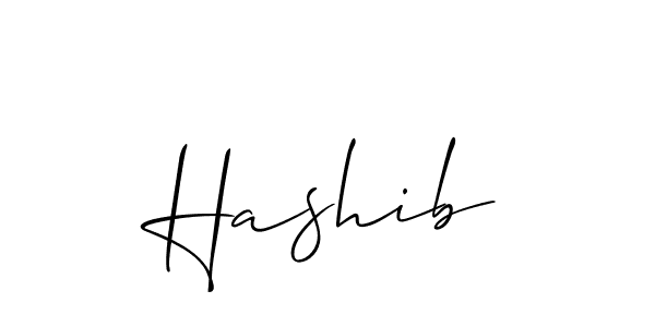 Also we have Hashib name is the best signature style. Create professional handwritten signature collection using Allison_Script autograph style. Hashib signature style 2 images and pictures png