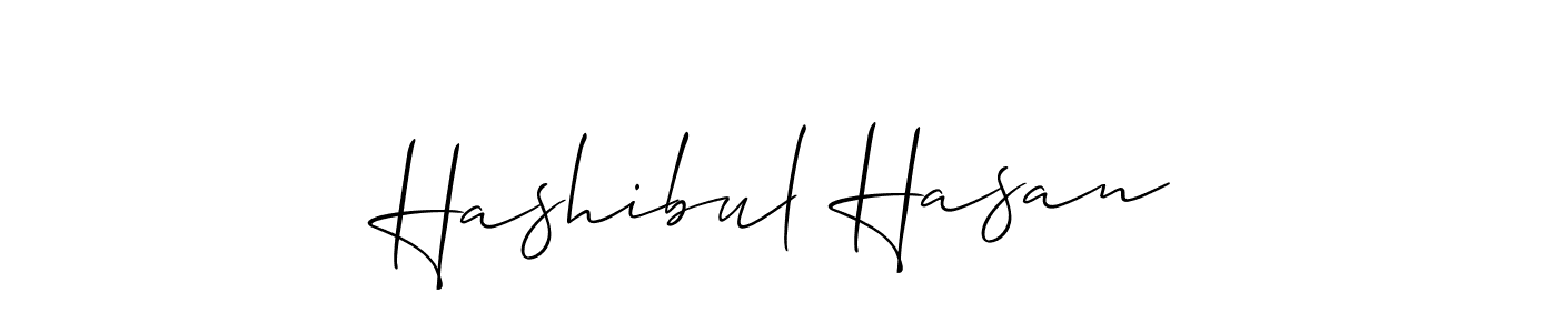 The best way (Allison_Script) to make a short signature is to pick only two or three words in your name. The name Hashibul Hasan include a total of six letters. For converting this name. Hashibul Hasan signature style 2 images and pictures png