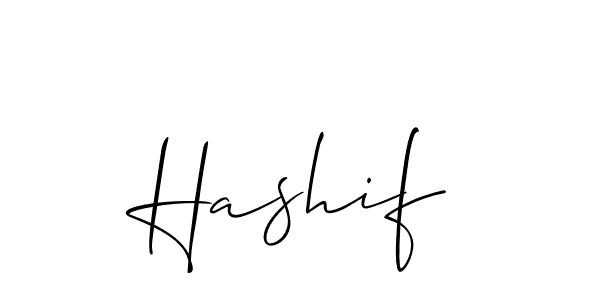 How to make Hashif name signature. Use Allison_Script style for creating short signs online. This is the latest handwritten sign. Hashif signature style 2 images and pictures png