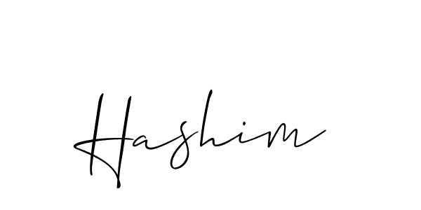 Make a beautiful signature design for name Hashim. With this signature (Allison_Script) style, you can create a handwritten signature for free. Hashim signature style 2 images and pictures png