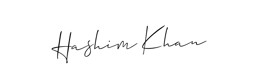 How to make Hashim Khan signature? Allison_Script is a professional autograph style. Create handwritten signature for Hashim Khan name. Hashim Khan signature style 2 images and pictures png