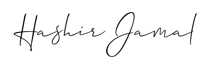 Upgrade your professional image with Hashir Jamal signature created with Allison_Script font. Fast, free, and watermark-free download. Hashir Jamal signature style 2 images and pictures png
