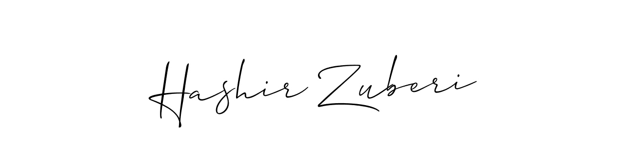 It looks lik you need a new signature style for name Hashir Zuberi. Design unique handwritten (Allison_Script) signature with our free signature maker in just a few clicks. Hashir Zuberi signature style 2 images and pictures png