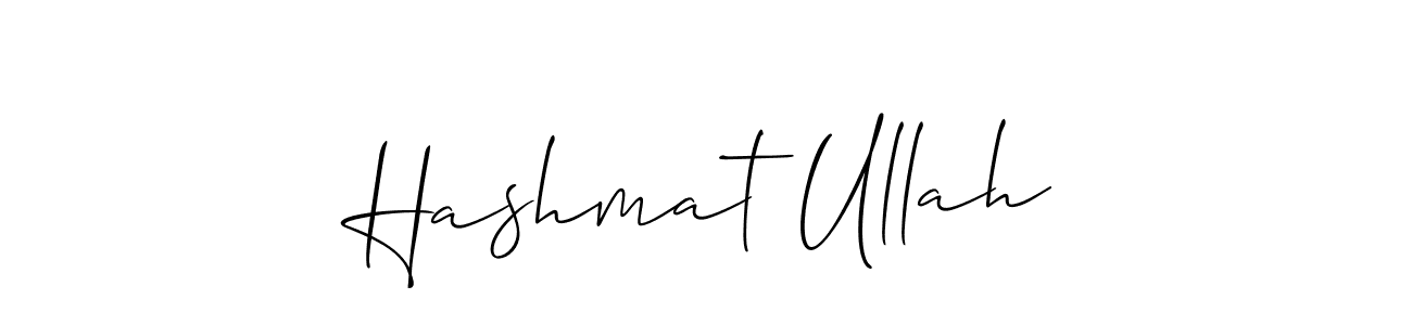 Also You can easily find your signature by using the search form. We will create Hashmat Ullah name handwritten signature images for you free of cost using Allison_Script sign style. Hashmat Ullah signature style 2 images and pictures png