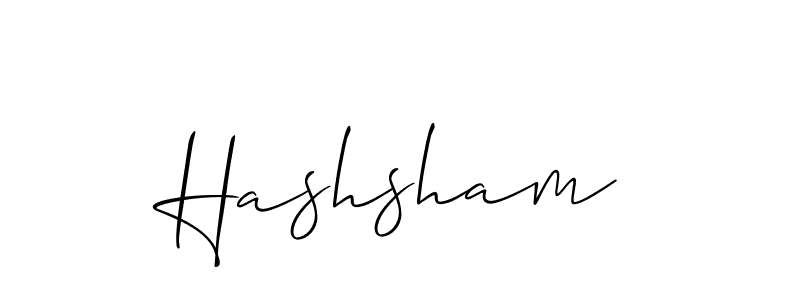 Best and Professional Signature Style for Hashsham. Allison_Script Best Signature Style Collection. Hashsham signature style 2 images and pictures png