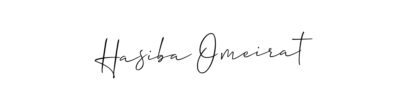 Make a beautiful signature design for name Hasiba Omeirat. Use this online signature maker to create a handwritten signature for free. Hasiba Omeirat signature style 2 images and pictures png