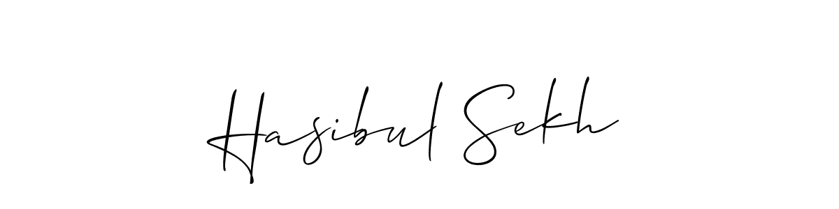 Make a beautiful signature design for name Hasibul Sekh. Use this online signature maker to create a handwritten signature for free. Hasibul Sekh signature style 2 images and pictures png