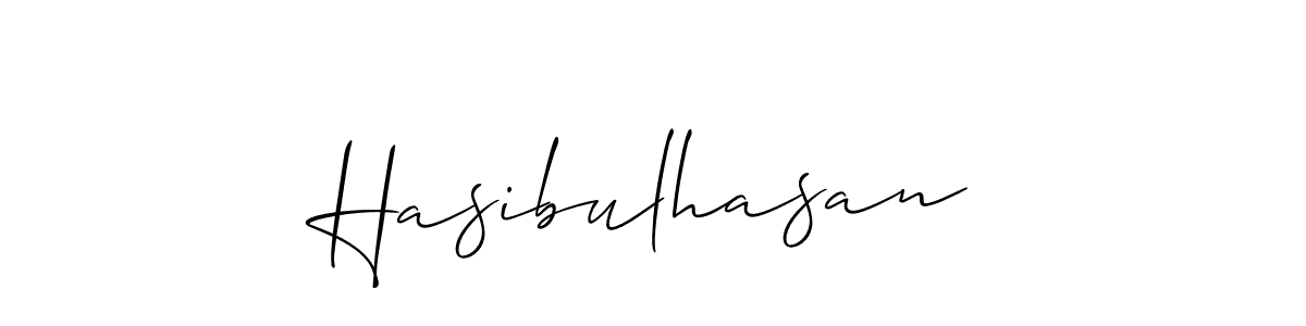 Similarly Allison_Script is the best handwritten signature design. Signature creator online .You can use it as an online autograph creator for name Hasibulhasan. Hasibulhasan signature style 2 images and pictures png