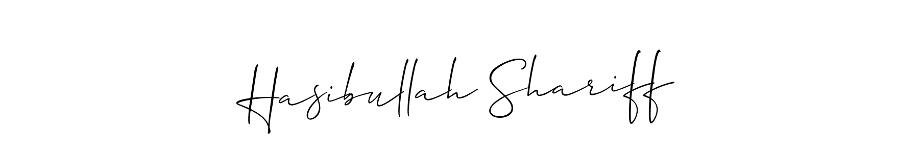 Here are the top 10 professional signature styles for the name Hasibullah Shariff. These are the best autograph styles you can use for your name. Hasibullah Shariff signature style 2 images and pictures png
