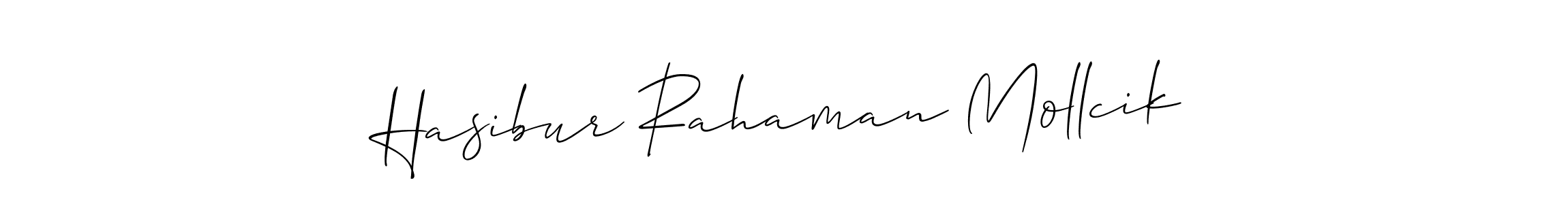 Check out images of Autograph of Hasibur Rahaman Mollcik name. Actor Hasibur Rahaman Mollcik Signature Style. Allison_Script is a professional sign style online. Hasibur Rahaman Mollcik signature style 2 images and pictures png