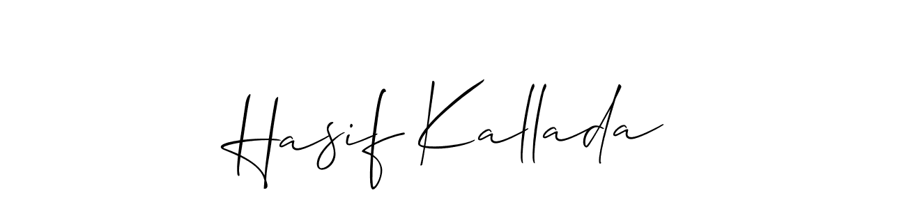 Also You can easily find your signature by using the search form. We will create Hasif Kallada name handwritten signature images for you free of cost using Allison_Script sign style. Hasif Kallada signature style 2 images and pictures png