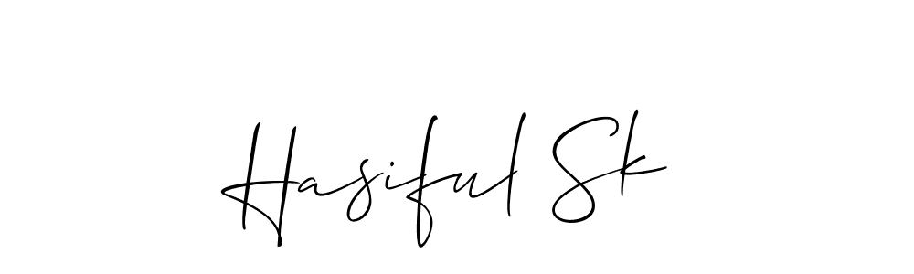 Best and Professional Signature Style for Hasiful Sk. Allison_Script Best Signature Style Collection. Hasiful Sk signature style 2 images and pictures png