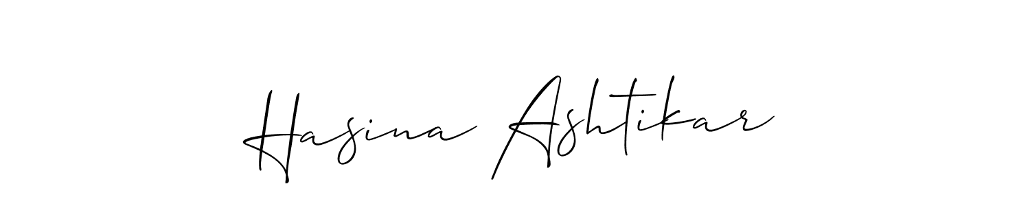 Best and Professional Signature Style for Hasina Ashtikar. Allison_Script Best Signature Style Collection. Hasina Ashtikar signature style 2 images and pictures png