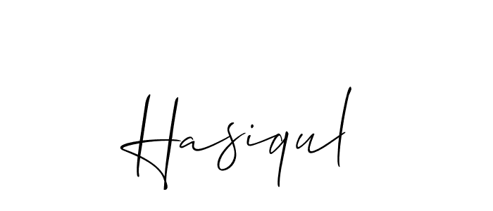 Make a short Hasiqul signature style. Manage your documents anywhere anytime using Allison_Script. Create and add eSignatures, submit forms, share and send files easily. Hasiqul signature style 2 images and pictures png