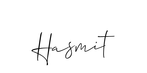 Make a short Hasmit signature style. Manage your documents anywhere anytime using Allison_Script. Create and add eSignatures, submit forms, share and send files easily. Hasmit signature style 2 images and pictures png