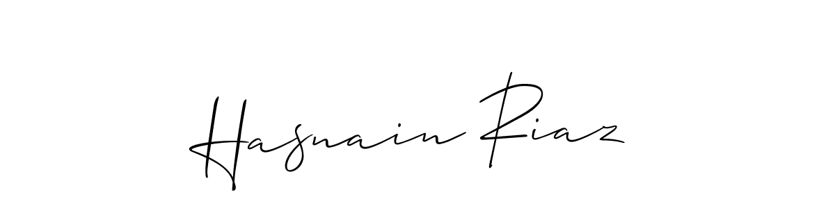 Make a beautiful signature design for name Hasnain Riaz. Use this online signature maker to create a handwritten signature for free. Hasnain Riaz signature style 2 images and pictures png