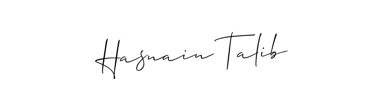 You can use this online signature creator to create a handwritten signature for the name Hasnain Talib. This is the best online autograph maker. Hasnain Talib signature style 2 images and pictures png
