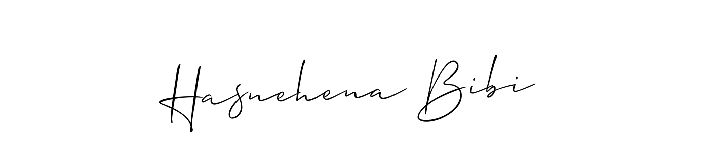 Make a beautiful signature design for name Hasnehena Bibi. Use this online signature maker to create a handwritten signature for free. Hasnehena Bibi signature style 2 images and pictures png