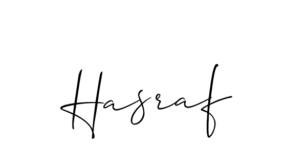 The best way (Allison_Script) to make a short signature is to pick only two or three words in your name. The name Hasraf include a total of six letters. For converting this name. Hasraf signature style 2 images and pictures png