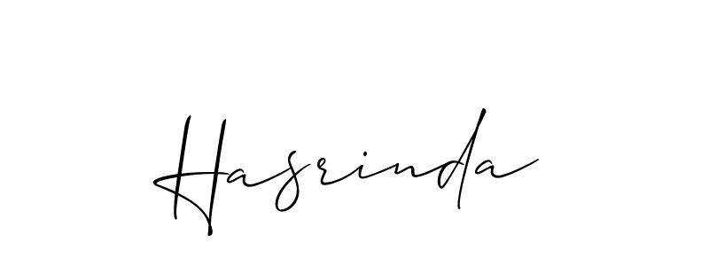 if you are searching for the best signature style for your name Hasrinda. so please give up your signature search. here we have designed multiple signature styles  using Allison_Script. Hasrinda signature style 2 images and pictures png