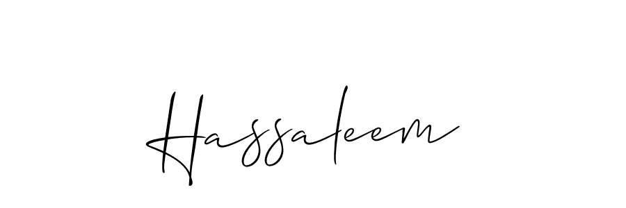 Similarly Allison_Script is the best handwritten signature design. Signature creator online .You can use it as an online autograph creator for name Hassaleem. Hassaleem signature style 2 images and pictures png