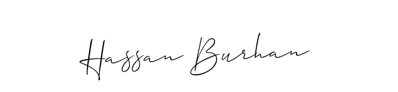 Make a short Hassan Burhan signature style. Manage your documents anywhere anytime using Allison_Script. Create and add eSignatures, submit forms, share and send files easily. Hassan Burhan signature style 2 images and pictures png