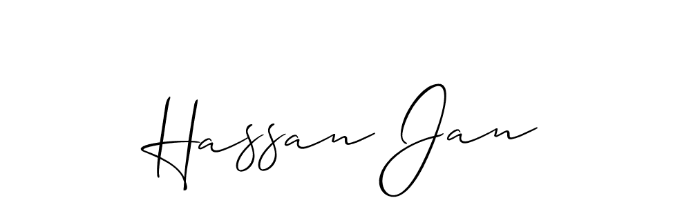 This is the best signature style for the Hassan Jan name. Also you like these signature font (Allison_Script). Mix name signature. Hassan Jan signature style 2 images and pictures png