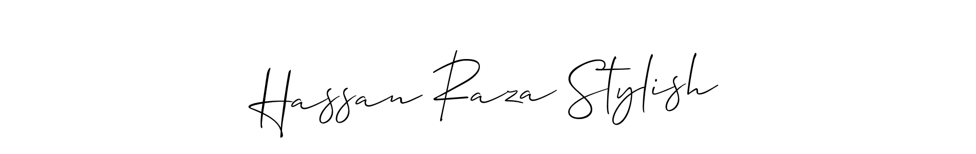 You can use this online signature creator to create a handwritten signature for the name Hassan Raza Stylish. This is the best online autograph maker. Hassan Raza Stylish signature style 2 images and pictures png