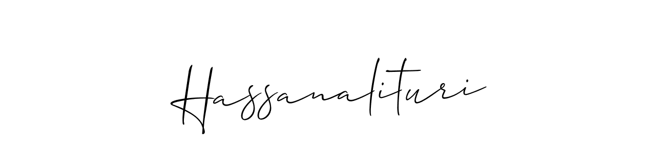 Also You can easily find your signature by using the search form. We will create Hassanalituri name handwritten signature images for you free of cost using Allison_Script sign style. Hassanalituri signature style 2 images and pictures png