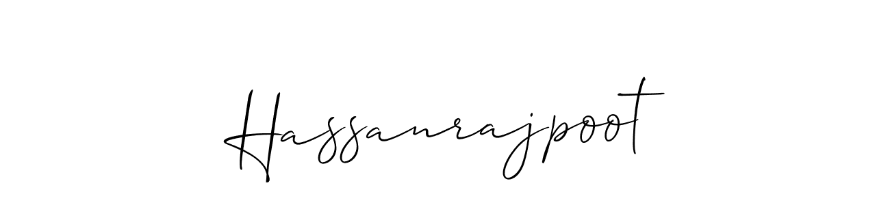 This is the best signature style for the Hassanrajpoot name. Also you like these signature font (Allison_Script). Mix name signature. Hassanrajpoot signature style 2 images and pictures png