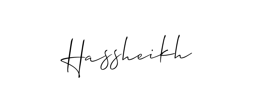 Best and Professional Signature Style for Hassheikh. Allison_Script Best Signature Style Collection. Hassheikh signature style 2 images and pictures png