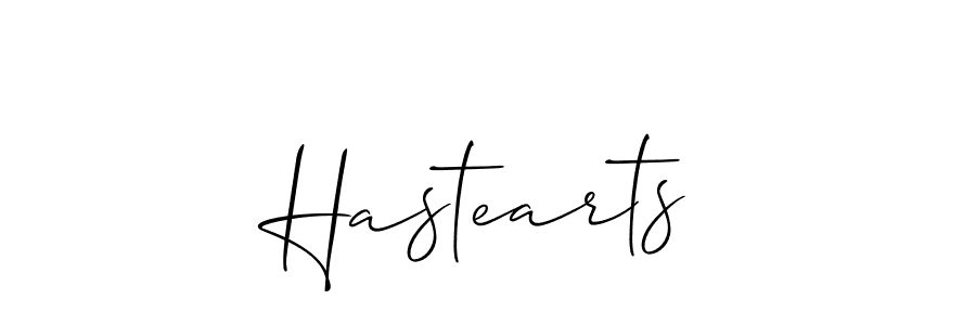 Hastearts stylish signature style. Best Handwritten Sign (Allison_Script) for my name. Handwritten Signature Collection Ideas for my name Hastearts. Hastearts signature style 2 images and pictures png