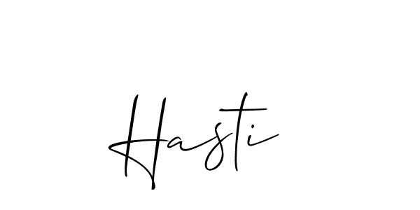 You can use this online signature creator to create a handwritten signature for the name Hasti . This is the best online autograph maker. Hasti  signature style 2 images and pictures png