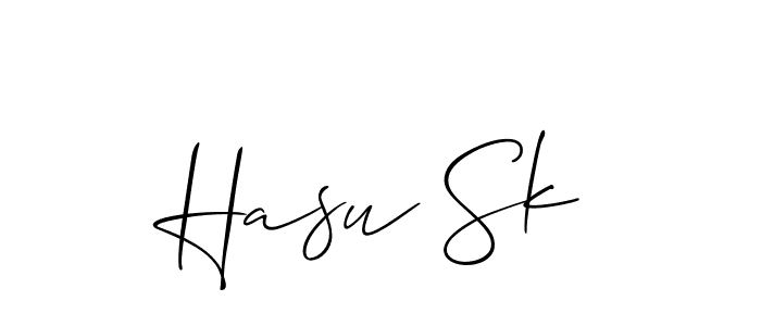 You can use this online signature creator to create a handwritten signature for the name Hasu Sk. This is the best online autograph maker. Hasu Sk signature style 2 images and pictures png